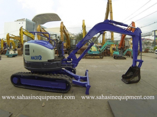 รถขุด MM30CR S/N E9G006XX  รถนอก ขายถูก บจก.สหสินอีควิปเม้นท์ โทร.081-5851880, 02-5168100-1 www.sahasinequipment.com