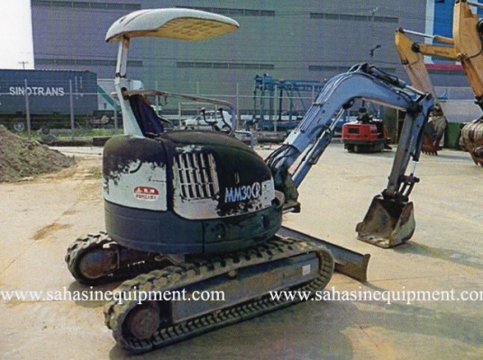 รถขุด MM30CR S/N E9G006XX  รถนอก ขายถูก บจก.สหสินอีควิปเม้นท์ โทร.081-5851880, 02-5168100-1 www.sahasinequipment.com