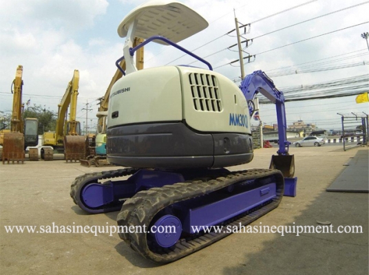 รถขุด MM30CR S/N E9G006XX  รถนอก ขายถูก บจก.สหสินอีควิปเม้นท์ โทร.081-5851880, 02-5168100-1 www.sahasinequipment.com