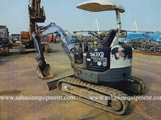 รถขุด MM30CR S/N E9G006XX  รถนอก ขายถูก บจก.สหสินอีควิปเม้นท์ โทร.081-5851880, 02-5168100-1 www.sahasinequipment.com