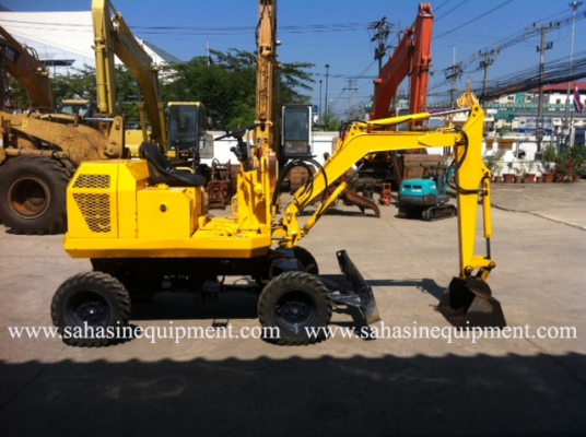 รถขุดล้อยาง PW05 S/N 11XX รถนอก นำเข้าสภาพดี บจก.สหสินอีควิปเม้นท์ โทร.081-5851880, 02-5168100-1 www.sahasinequipment.com รถขุดล้อยาง PW05 S/N 11XX รถนอก นำเข้าสภาพดี บจก.สหสินอีควิปเม้นท์ โทร.081-5851880, 02-5168100-1 www.sahasinequipment.com