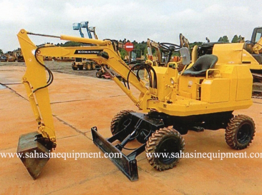 รถขุดล้อยาง PW05 S/N 11XX รถนอก นำเข้าสภาพดี บจก.สหสินอีควิปเม้นท์ โทร.081-5851880, 02-5168100-1 www.sahasinequipment.com