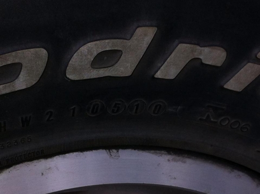 ขายยาง bf all 31x10.50-ขอบ15 ยางปี10