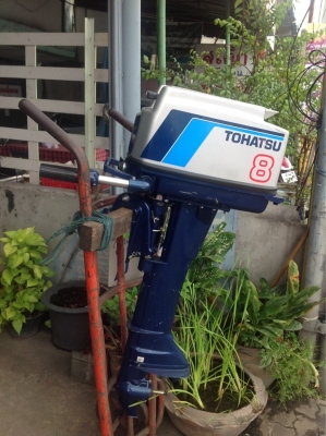 ขายเครื่องเรือ 8 แรงสภาพ Tohatsu