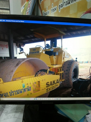 รถบดถนนล้อเรียบ SAKAI รุ่น SV512D-H