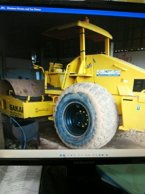 รถบดถนนล้อเรียบ SAKAI รุ่น SV512D-H