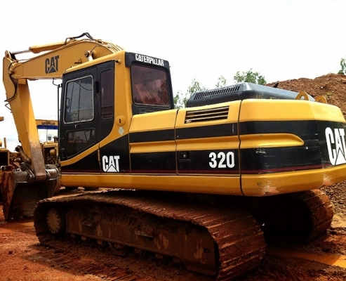 ขายรถแม็คโค. Cat. V2. 320. ไฟฟ้าครบ. เต็มเอวแน่.