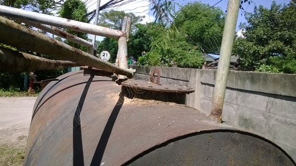 ถังน้ำมัน+พร้อมตู้หัวจ่ายน้ำมัน 2 หัวจ่าย