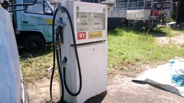 ถังน้ำมัน+พร้อมตู้หัวจ่ายน้ำมัน 2 หัวจ่าย