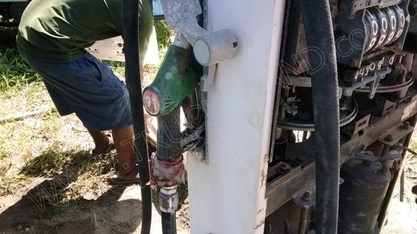 ถังน้ำมัน+พร้อมตู้หัวจ่ายน้ำมัน 2 หัวจ่าย