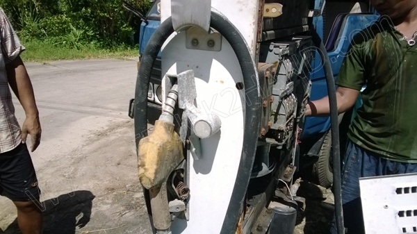 ถังน้ำมัน+พร้อมตู้หัวจ่ายน้ำมัน 2 หัวจ่าย