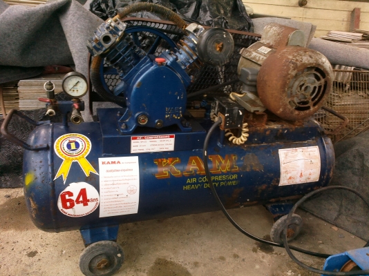 ขายปั๊มลม 1/2 แรงราคาถูก มอเตอร์1แรง