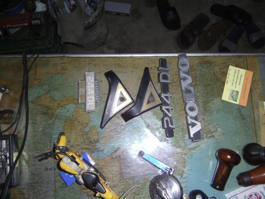 ขายโลโก้ volvo 244 DL