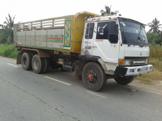 ขายรถบรรทุกสิบล้อดั๊มพ์ Mitsubishi TD แชสซี FN527TD24&times;&times; เครื่อง 6D17 - 220 แรง 2เพลา ดั๊มพ์มิเนียม ยางดี