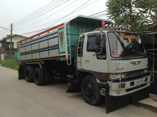 ขายHino 3h กระบะ ดั้มต่อมาใหม่ เครื่อง 7c turbo