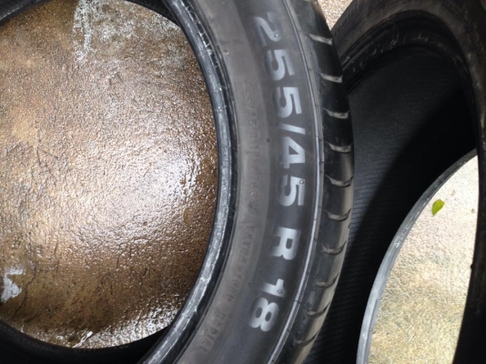 ขายยางContinental 255-45-18 ดอกเต็ม95\%  ถูกๆครับ