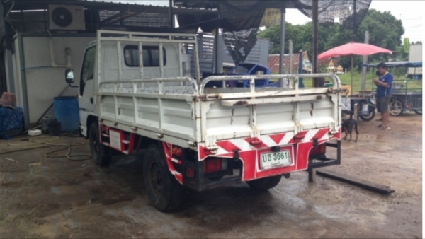 4ล้ออีซูซุNKR ทะเบียนไม่ติดเวลา