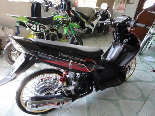 ขายล้อแม็ก NOUVO MX MIO FINO ตระกูล 115 ครับสภาพดี 90\%