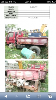 ขายรถบรรทุกเล็ก Daihatsu