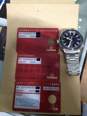 ขาย omega planet ocean professional 600m/2000ft   45.5 mm รุ่นใหม่ล่าสุด