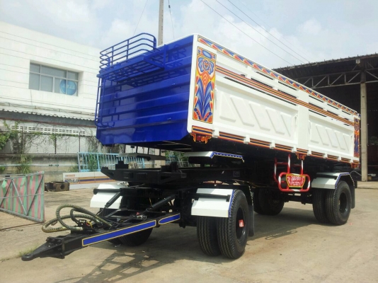 พ่วงดั๊มพ์ 2เพลา แผงสามมิตร