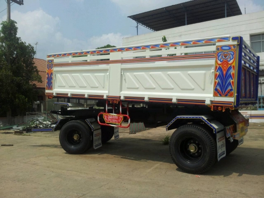 พ่วงดั๊มพ์ 2เพลา แผงสามมิตร