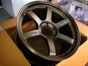 ขายล้อแม็กซ์ TE 37 งานเหมือนแท้ 18 9นิ้ว et0 ราคาถูกๆ