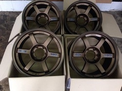 ขายล้อแม็กซ์ TE 37 งานเหมือนแท้ 18 9นิ้ว et0 ราคาถูกๆ