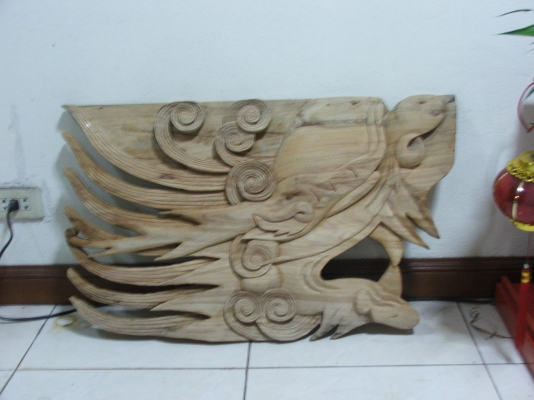 หัวมังกรไม้