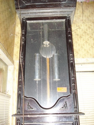 นาฬิกาตั้งพื้นตู้นกหัวมงกุฏ สภาพสวย