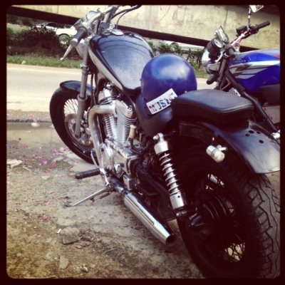 Intruder 750 ของเหลวเปลี่ยนใหม่หมด เครื่องดีวิ่งทุกวัน