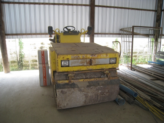 ขายรถบด5ตันSAKAI TW500 หน้าเหล็กหลังยาง