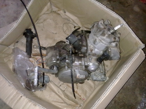 ขายโปรเจค kx125 ซุปเปอร์คัพ  ถูกๆๆ ไม่มีเวลาทำต่อ