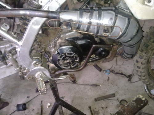 ขายโปรเจค kx125 ซุปเปอร์คัพ  ถูกๆๆ ไม่มีเวลาทำต่อ