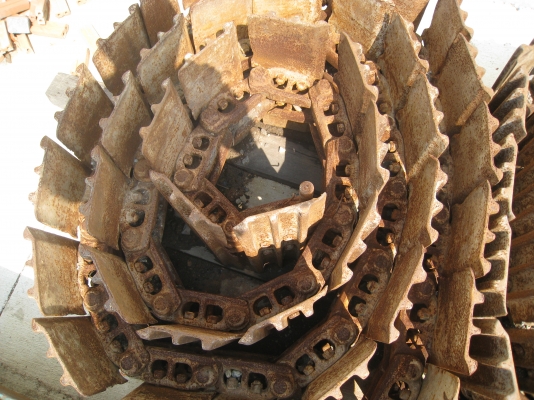 ขายโซ่พร้อมใบมี2คู่ kobelco