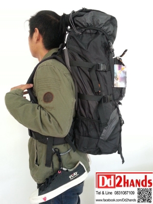 Backpack ใส่หมวกกันน๊อคได้ทั้งใบ ยี่ห้อ Checkpoint ขนาด 60 ลิตร Backpack ใส่หมวกกันน๊อคได้ทั้งใบ ยี่ห้อ Checkpoint ขนาด 60 ลิตร