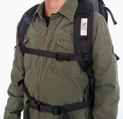 Backpack ใส่หมวกกันน๊อคได้ทั้งใบ ยี่ห้อ Checkpoint ขนาด 60 ลิตร Backpack ใส่หมวกกันน๊อคได้ทั้งใบ ยี่ห้อ Checkpoint ขนาด 60 ลิตร