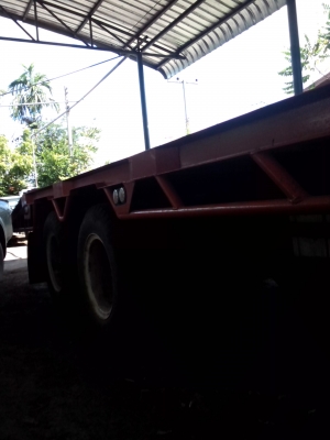 ขายรถเทรลเลอร์บรรทุกแบ็คโฮ