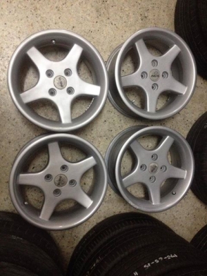 ขายเเม็กมือสอง ขอบ14 4รู100 กว้าง6 ออฟ38