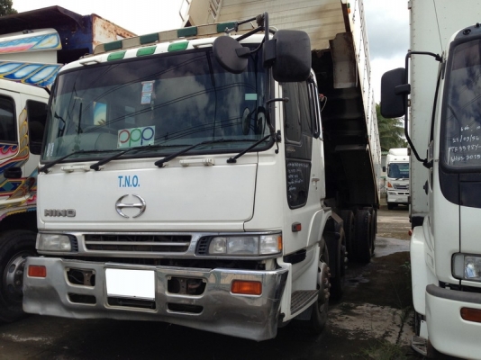 ขายรถ 12 ล้อ HINO โปเฟีย กระบะดัมพ์ เครื่องยนต์ NGV 320 แรงม้า