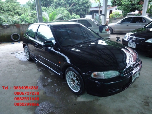 ขาย Honda civic 3d เกียร์ออโต้ สีดำสวย ราคา 95,000 บาท +++++++++