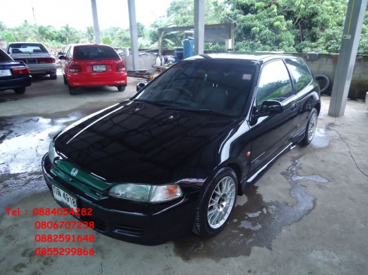 ขาย Honda civic 3d เกียร์ออโต้ สีดำสวย ราคา 95,000 บาท +++++++++ ขาย Honda civic 3d เกียร์ออโต้ สีดำสวย ราคา 95,000 บาท +++++++++