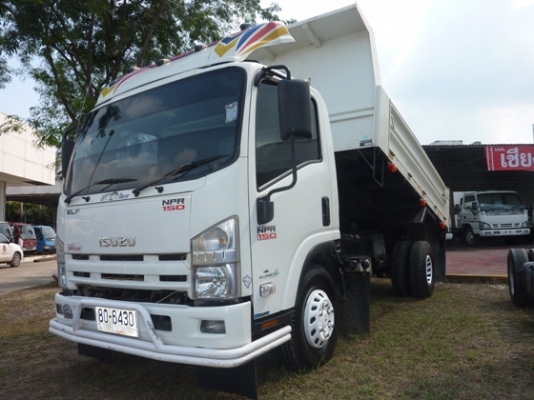 ขาย ISUZU NPR รุ่นใหม่ (ไฟตั้ง) 6 ล้อรถดั้มพ์ยาว4 เมตร เครื่อง 150 HP 4 สูบ ขาย ISUZU NPR รุ่นใหม่ (ไฟตั้ง) 6 ล้อรถดั้มพ์ยาว4 เมตร เครื่อง 150 HP 4 สูบ