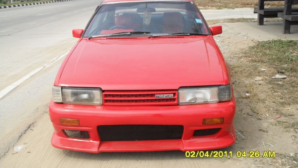 ขายรถเก๋ง mazda 626 couple เครื่องยนต์เดิมๆ 1800CC/รับแลก big Bike