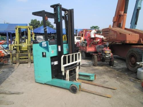 รถยกไฟฟ้ายืนขับ รหัสสินค้า :13001396 SUMITOMO www.nihonmono.com
