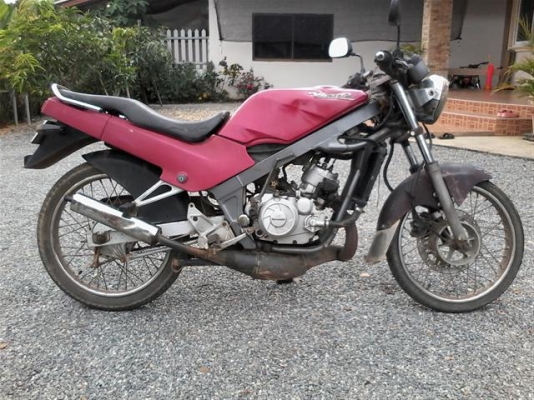 ขายคาวาซากิวิคเตอร์ท้ายแบนเล่มทะเบียน(กำลังตามชุดโอน)เครื่องพอใช้ ขาย 5900 บาท