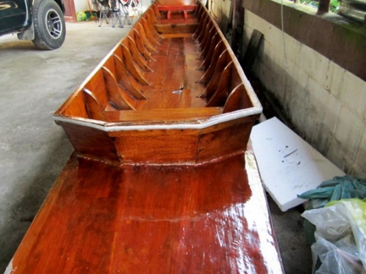 เรืออีแปะ   -----ไม้สัก-----ใส่เครื่องได้