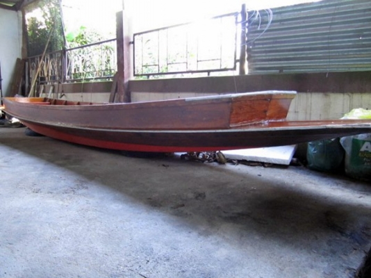 เรืออีแปะ   -----ไม้สัก-----ใส่เครื่องได้