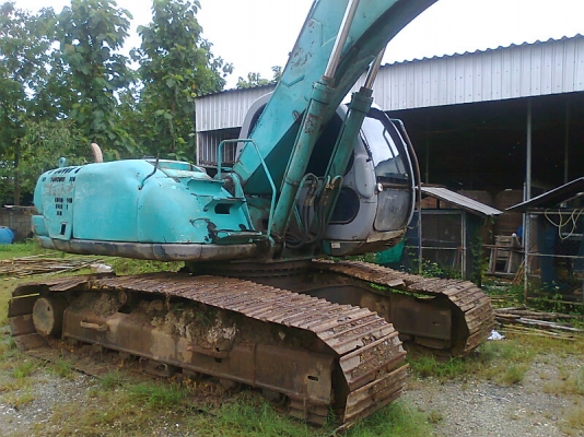 รถแบคโฮ KOBELCO SK 200 M5 SUPPER โซ่ใหม่เอี่ยม ทั้งสองข้าง แรงขุดดี ทำงานไว ประหยัดน้ำมัน มีทะเบียนครบ.