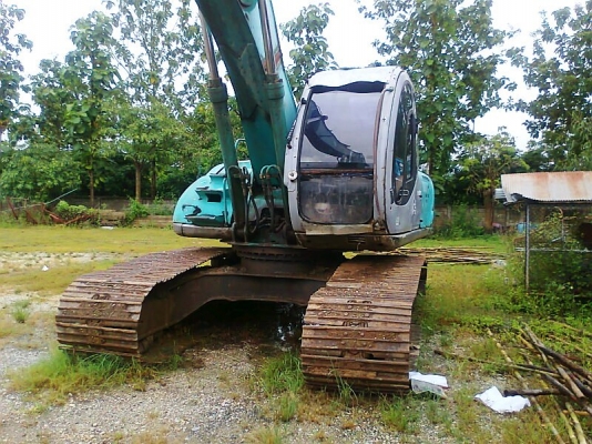 รถแบคโฮ KOBELCO SK 200 M5 SUPPER โซ่ใหม่เอี่ยม ทั้งสองข้าง แรงขุดดี ทำงานไว ประหยัดน้ำมัน มีทะเบียนครบ.